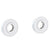 Newport Brass 1020-2400 Amisa Grab Bar Decorative Rings & Mounting Kit
