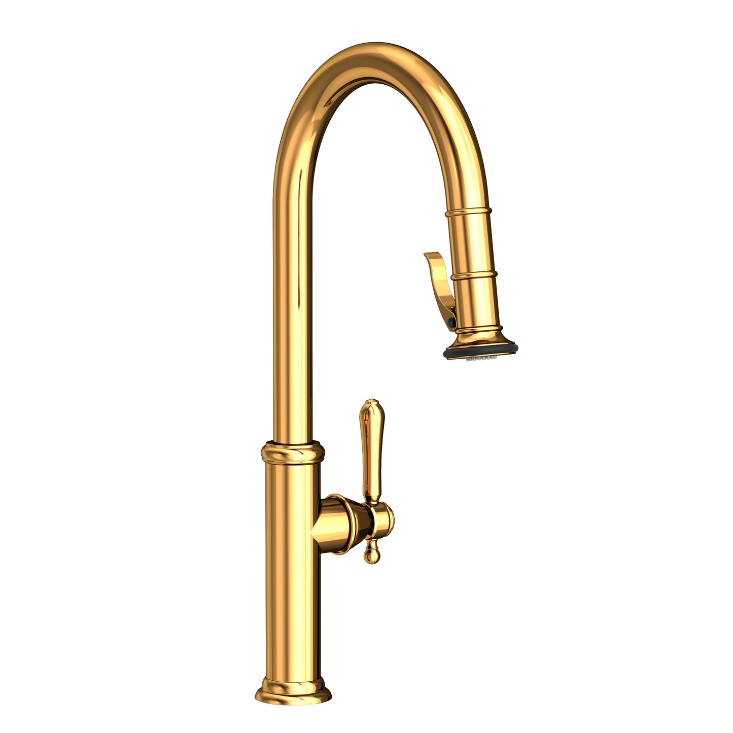 Newport Brass 1030-5173 Chesterfield Pull-Down Kitchen Faucet - Trigger Spray