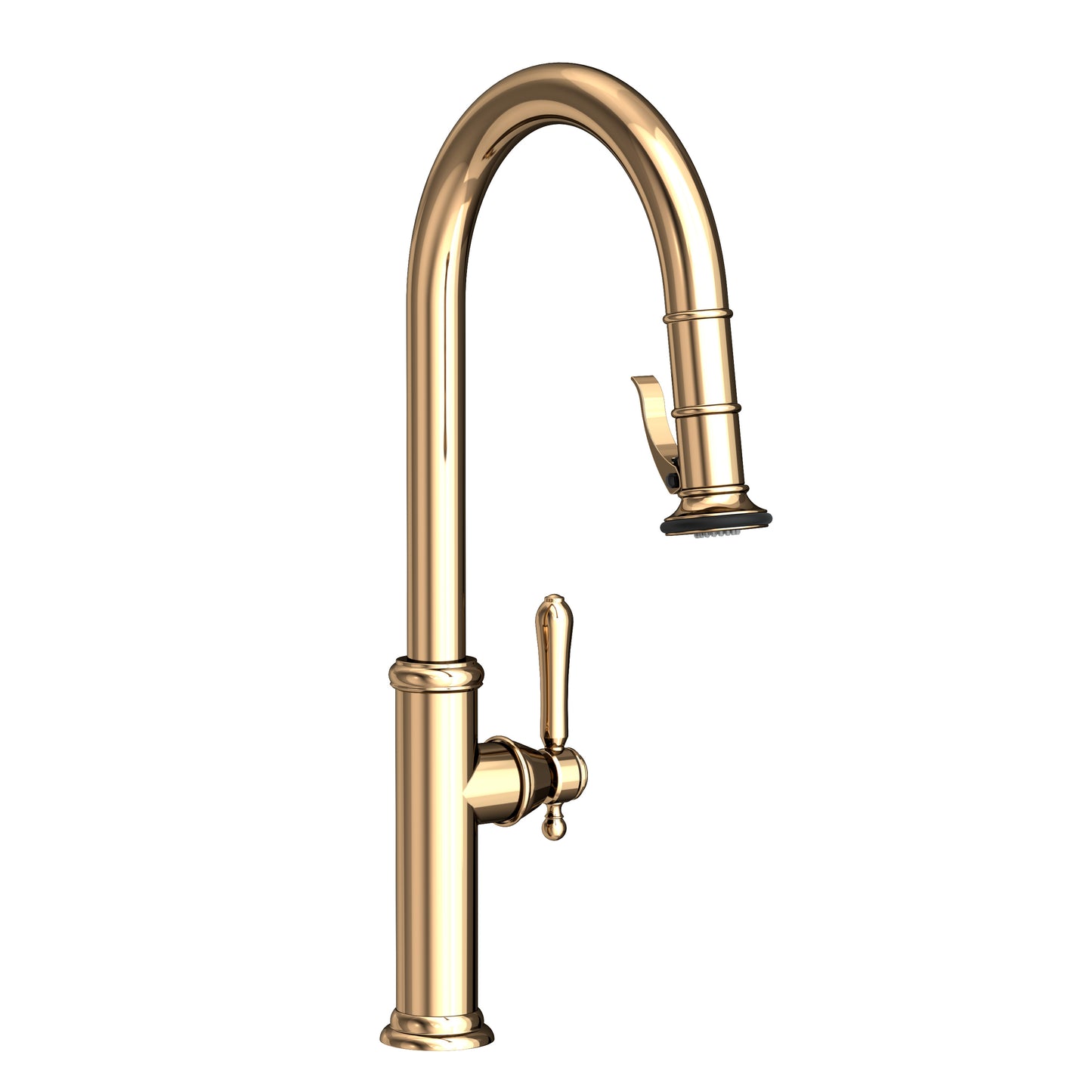 Newport Brass 1030-5173 Chesterfield Pull-Down Kitchen Faucet - Trigger Spray