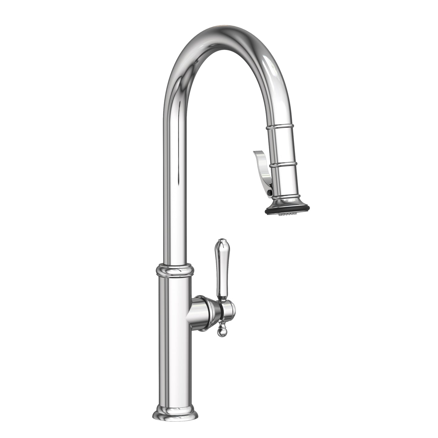 Newport Brass 1030-5173 Chesterfield Pull-Down Kitchen Faucet - Trigger Spray