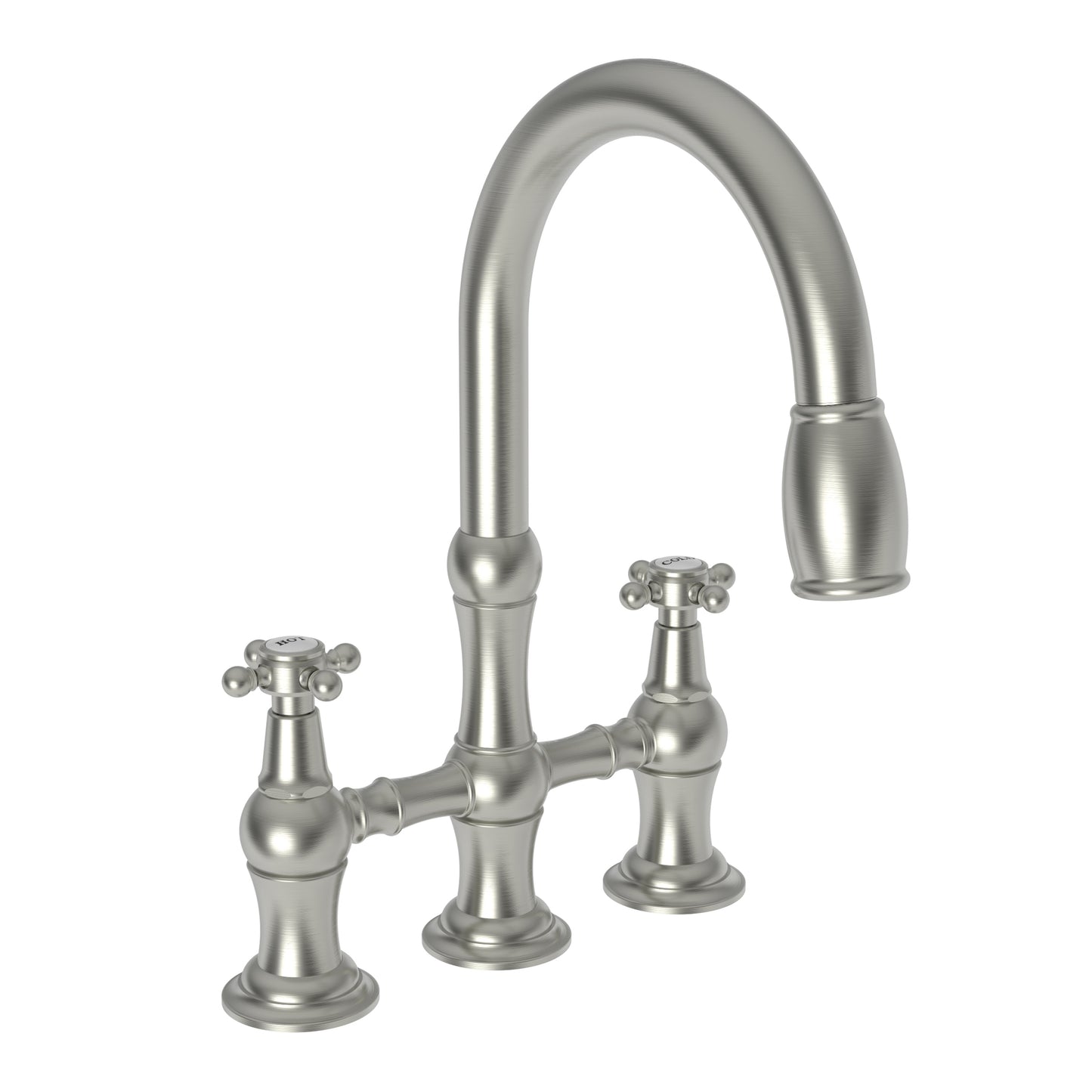 Newport Brass 1030-5462 Chesterfield Kitchen Bridge Pull-Down Faucet