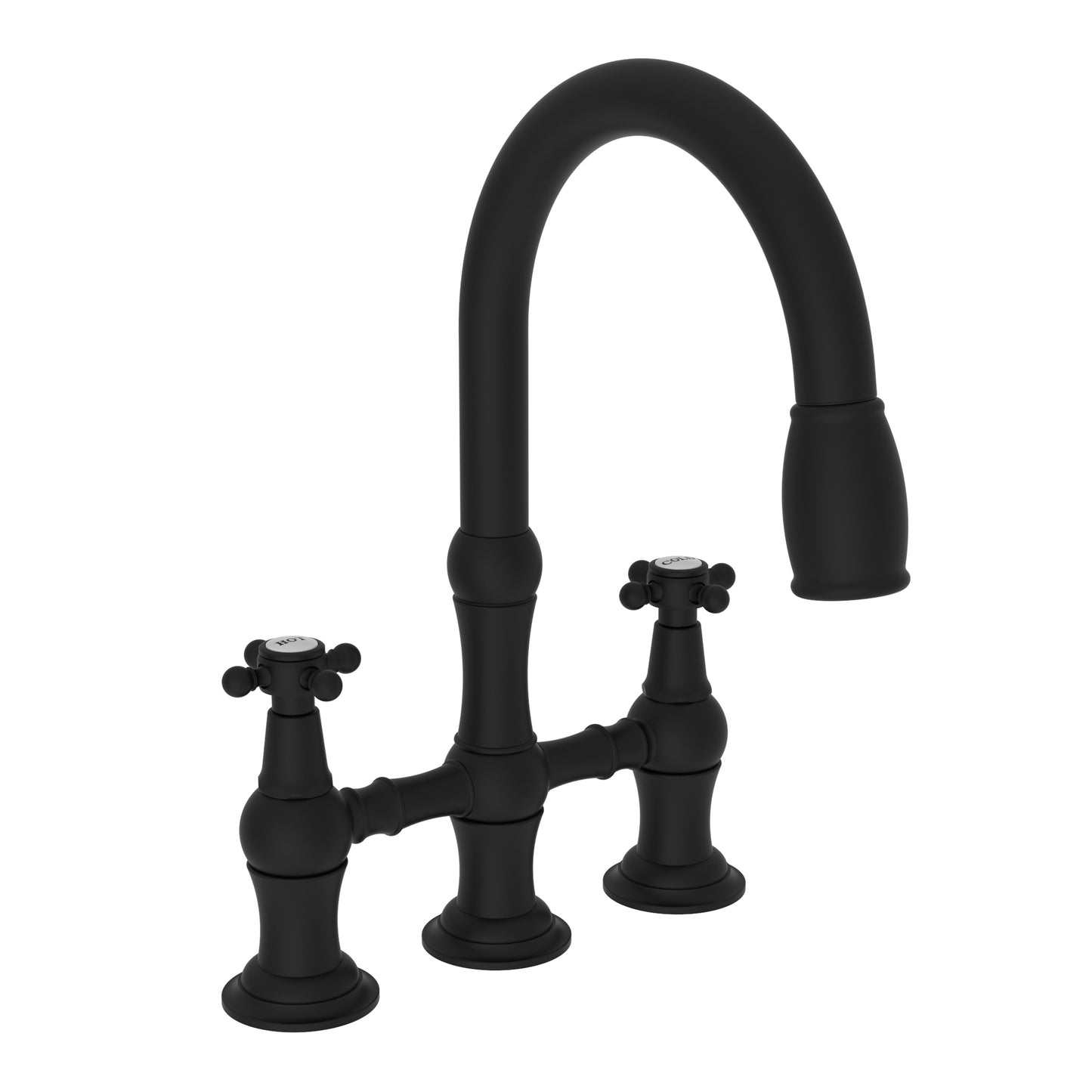 Newport Brass 1030-5462 Chesterfield Kitchen Bridge Pull-Down Faucet
