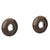 Newport Brass 1200-2400 Metropole Grab Bar Decorative Rings & Mounting Kit