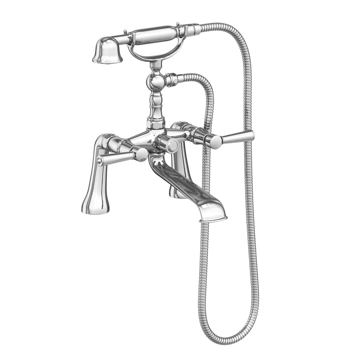 Newport Brass 1200-4273 Metropole Exposed Tub & Hand Shower Set - Deck Mount