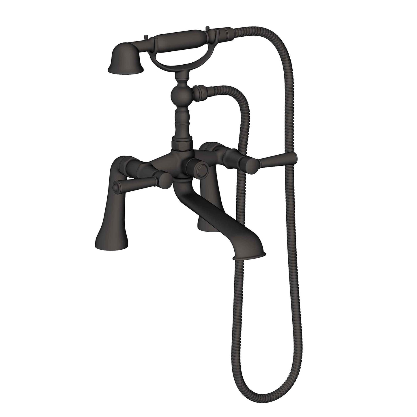 Newport Brass 1200-4273 Metropole Exposed Tub & Hand Shower Set - Deck Mount