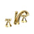 Newport Brass 1220C Metropole Widespread Lavatory Faucet
