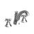 Newport Brass 1220C Metropole Widespread Lavatory Faucet