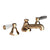 Newport Brass 1230 Metropole Widespread Lavatory Faucet
