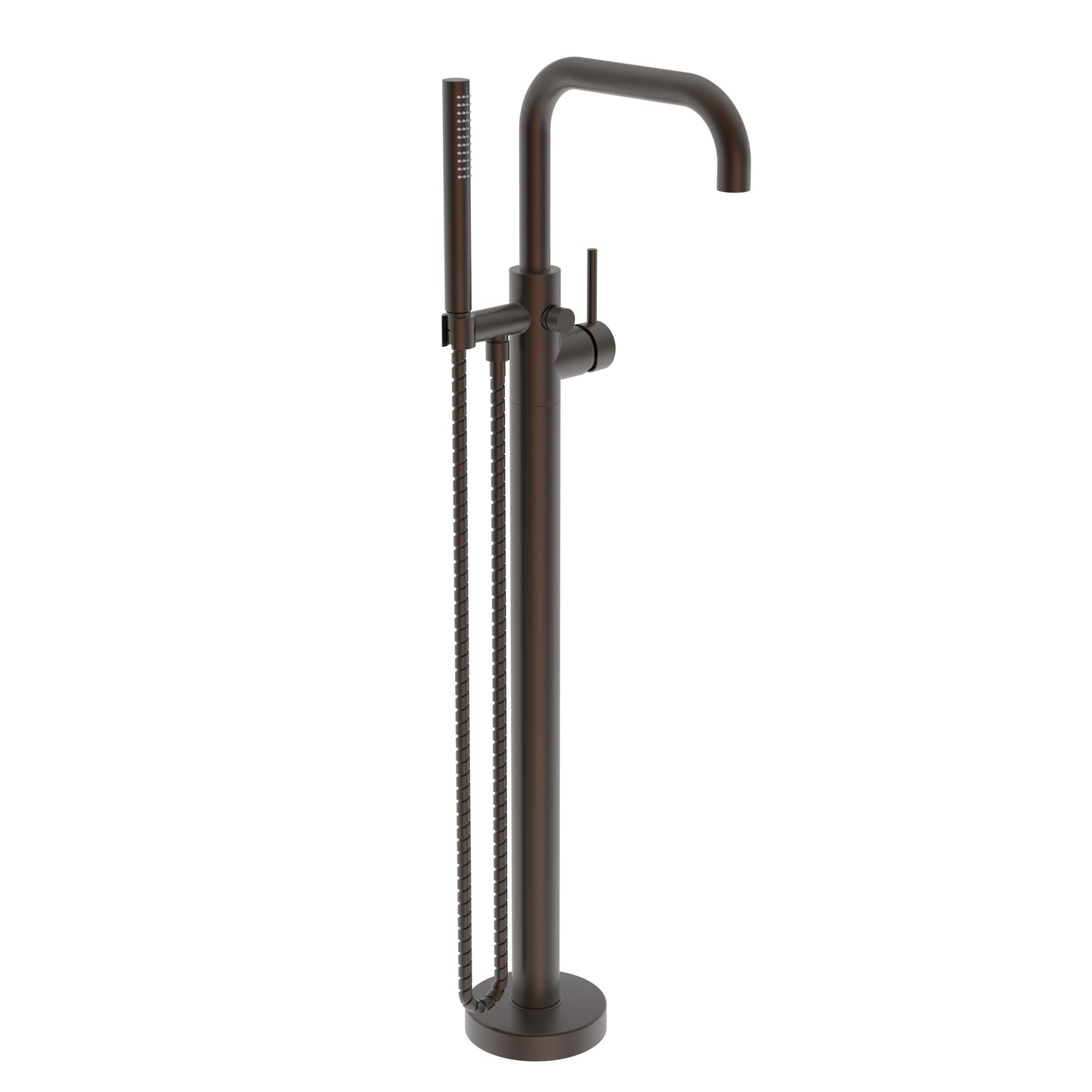 Newport Brass 1400-4261 East Square Exposed Tub And Hand Shower Set - Free Standing