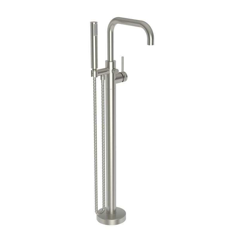 Newport Brass 1400-4261 East Square Exposed Tub and Hand Shower Set - Free Standing