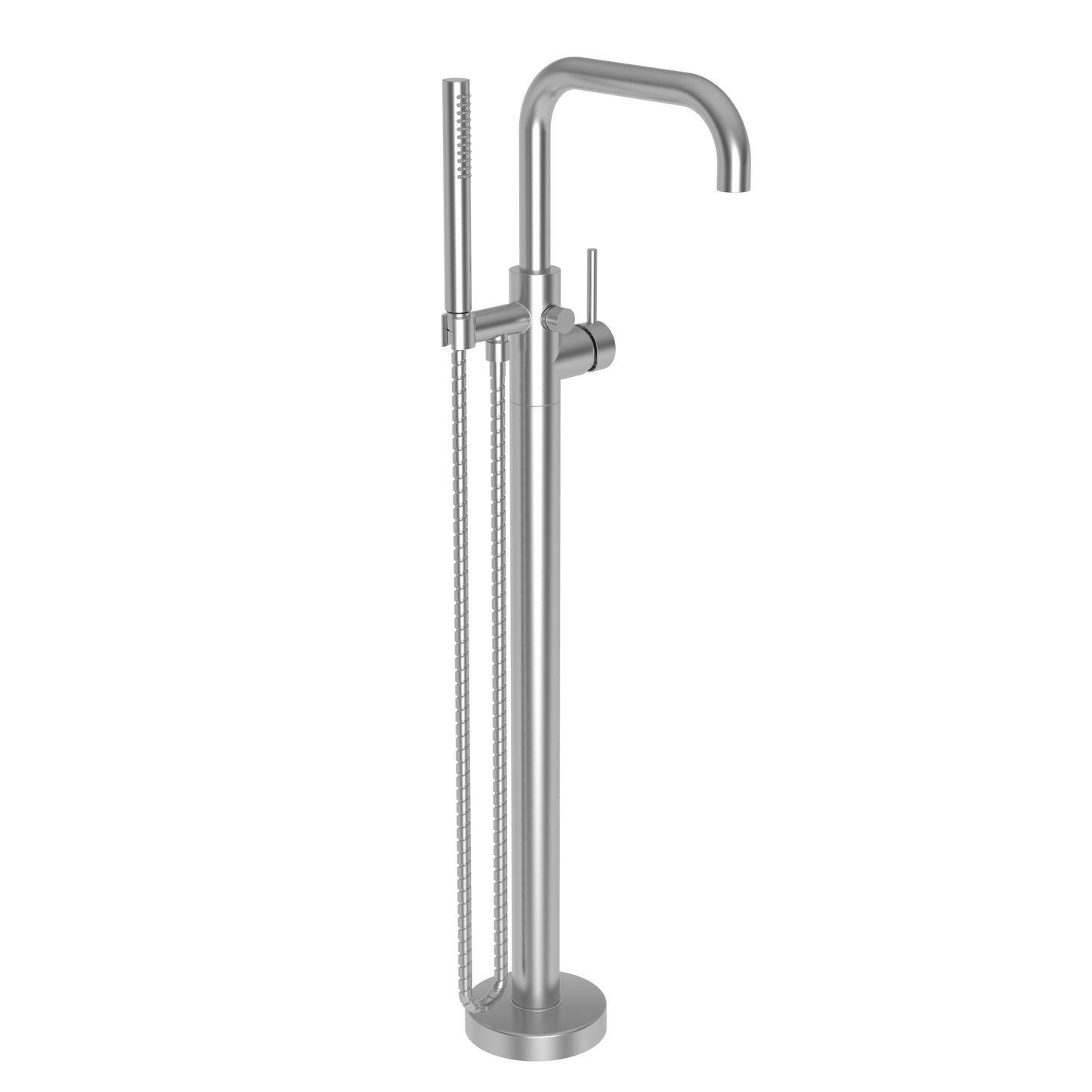 Newport Brass 1400-4261 East Square Exposed Tub And Hand Shower Set - Free Standing