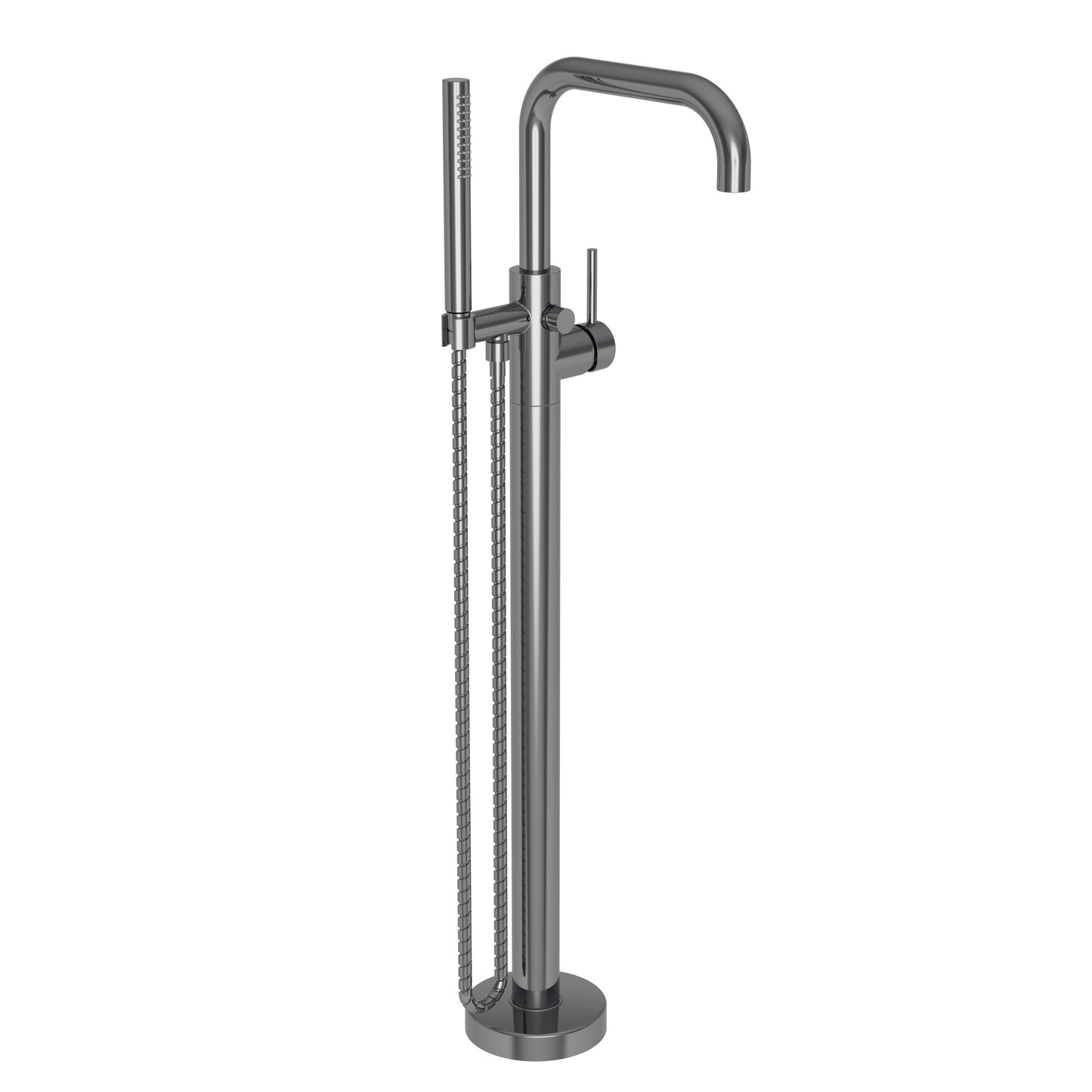Newport Brass 1400-4261 East Square Exposed Tub And Hand Shower Set - Free Standing