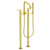 Newport Brass 1400-4263 East Square Exposed Tub & Hand Shower Set w/Risers