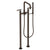 Newport Brass 1400-4263 East Square Exposed Tub & Hand Shower Set w/Risers