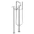 Newport Brass 1400-4263 East Square Exposed Tub & Hand Shower Set w/Risers