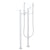 Newport Brass 1400-4263 East Square Exposed Tub & Hand Shower Set w/Risers