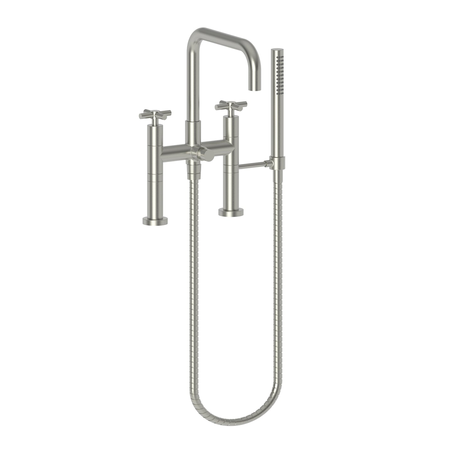Newport Brass 1400-4272 East Square Exposed Tub & Hand Shower Set - Deck Mount