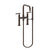 Newport Brass 1400-4273 East Square Exposed Tub & Hand Shower Set - Deck Mount