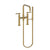 Newport Brass 1400-4273 East Square Exposed Tub & Hand Shower Set - Deck Mount