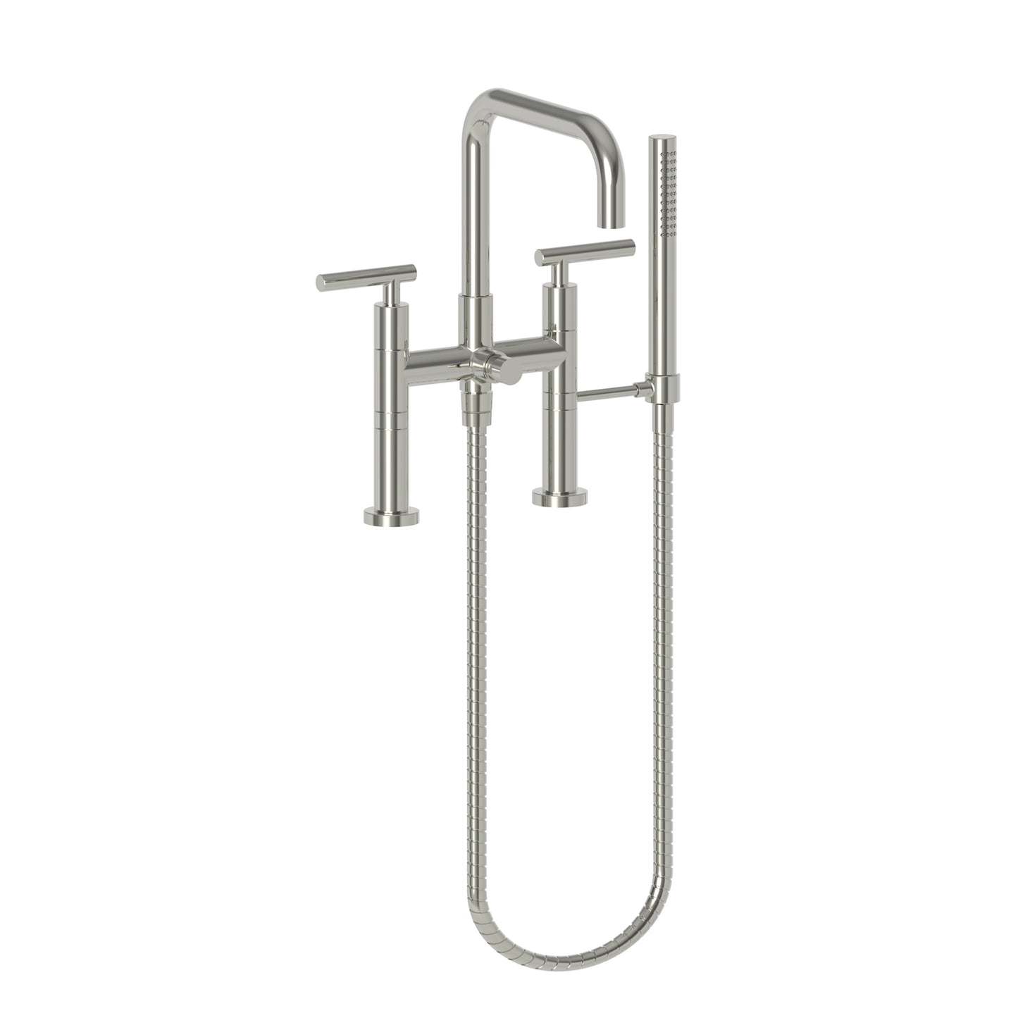Newport Brass 1400-4273 East Square Exposed Tub & Hand Shower Set - Deck Mount