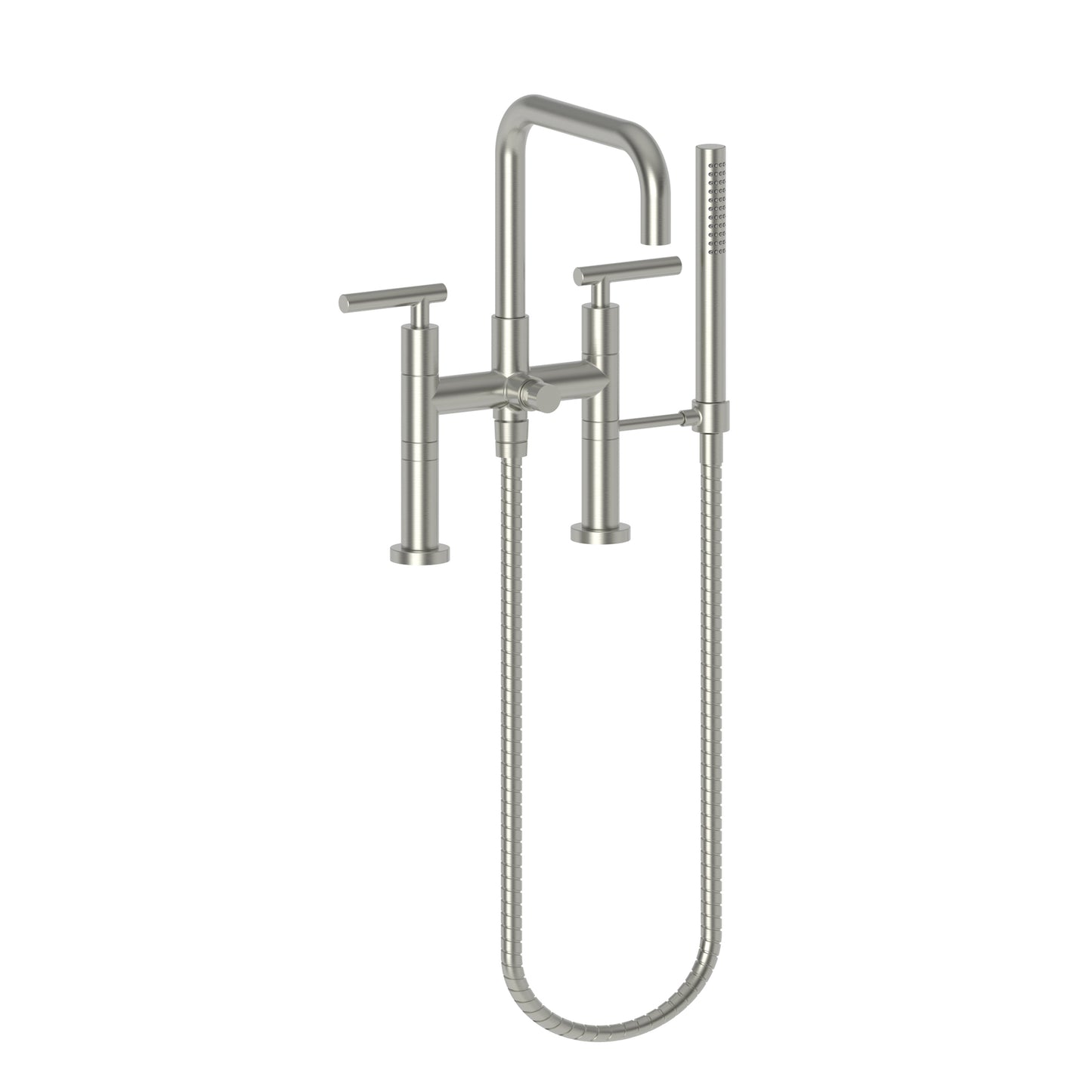 Newport Brass 1400-4273 East Square Exposed Tub & Hand Shower Set - Deck Mount