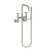 Newport Brass 1400-4282 East Square Exposed Tub & Hand Shower Set - Wall Mount