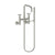 Newport Brass 1400-4282 East Square Exposed Tub & Hand Shower Set - Wall Mount