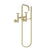 Newport Brass 1400-4282 East Square Exposed Tub & Hand Shower Set - Wall Mount
