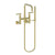 Newport Brass 1400-4283 East Square Exposed Tub & Hand Shower Set - Wall Mount