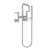 Newport Brass 1400-4283 East Square Exposed Tub & Hand Shower Set - Wall Mount