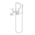 Newport Brass 1400-4283 East Square Exposed Tub & Hand Shower Set - Wall Mount