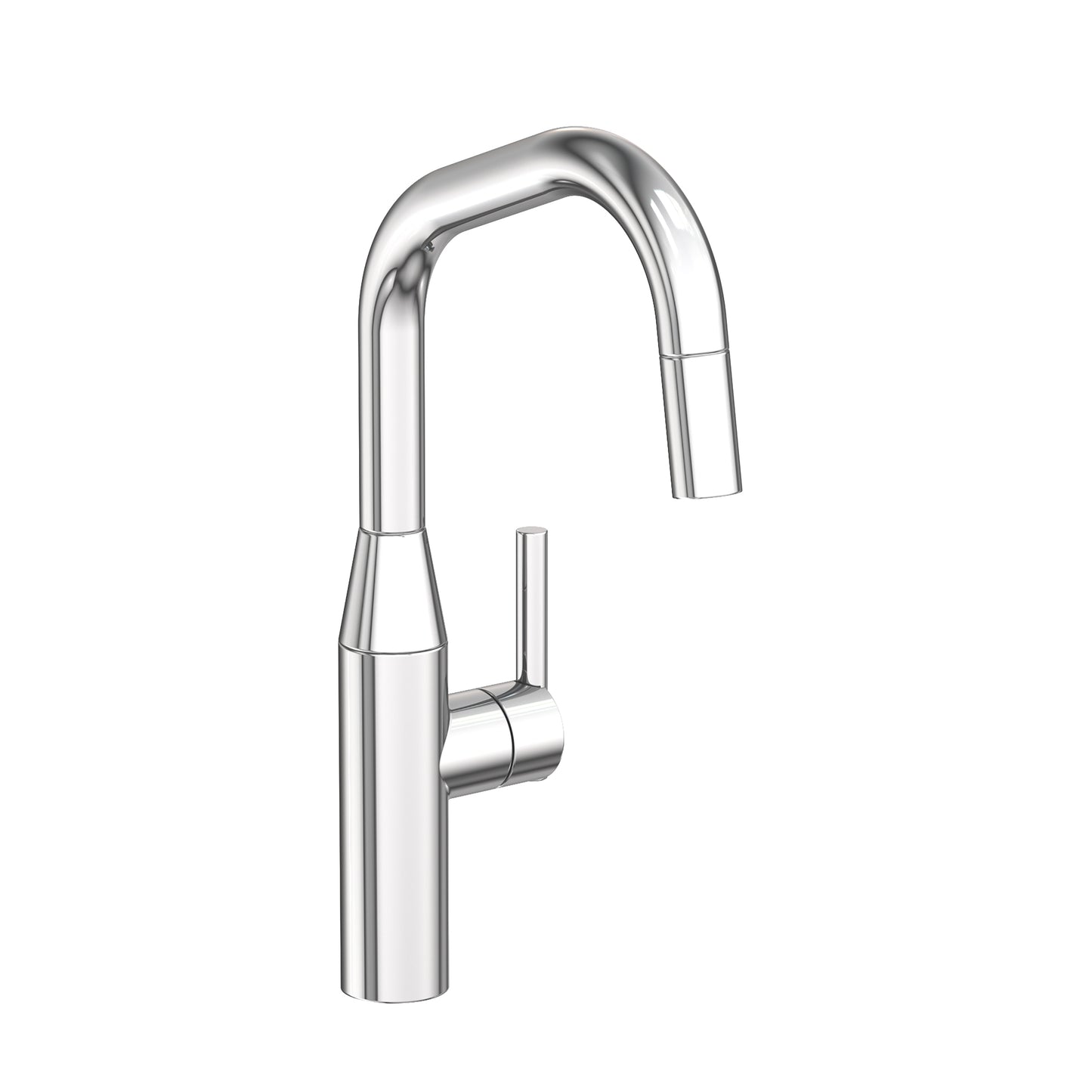 Newport Brass 1400-5113 East Square Pull-Down Kitchen Faucet