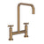 Newport Brass 1400-5402 East Square Kitchen Bridge Faucet