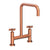 Newport Brass 1400-5402 East Square Kitchen Bridge Faucet