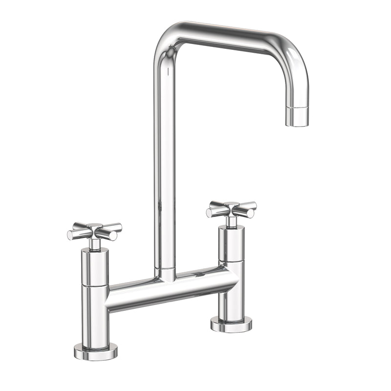Newport Brass 1400-5402 East Square Kitchen Bridge Faucet