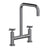 Newport Brass 1400-5402 East Square Kitchen Bridge Faucet