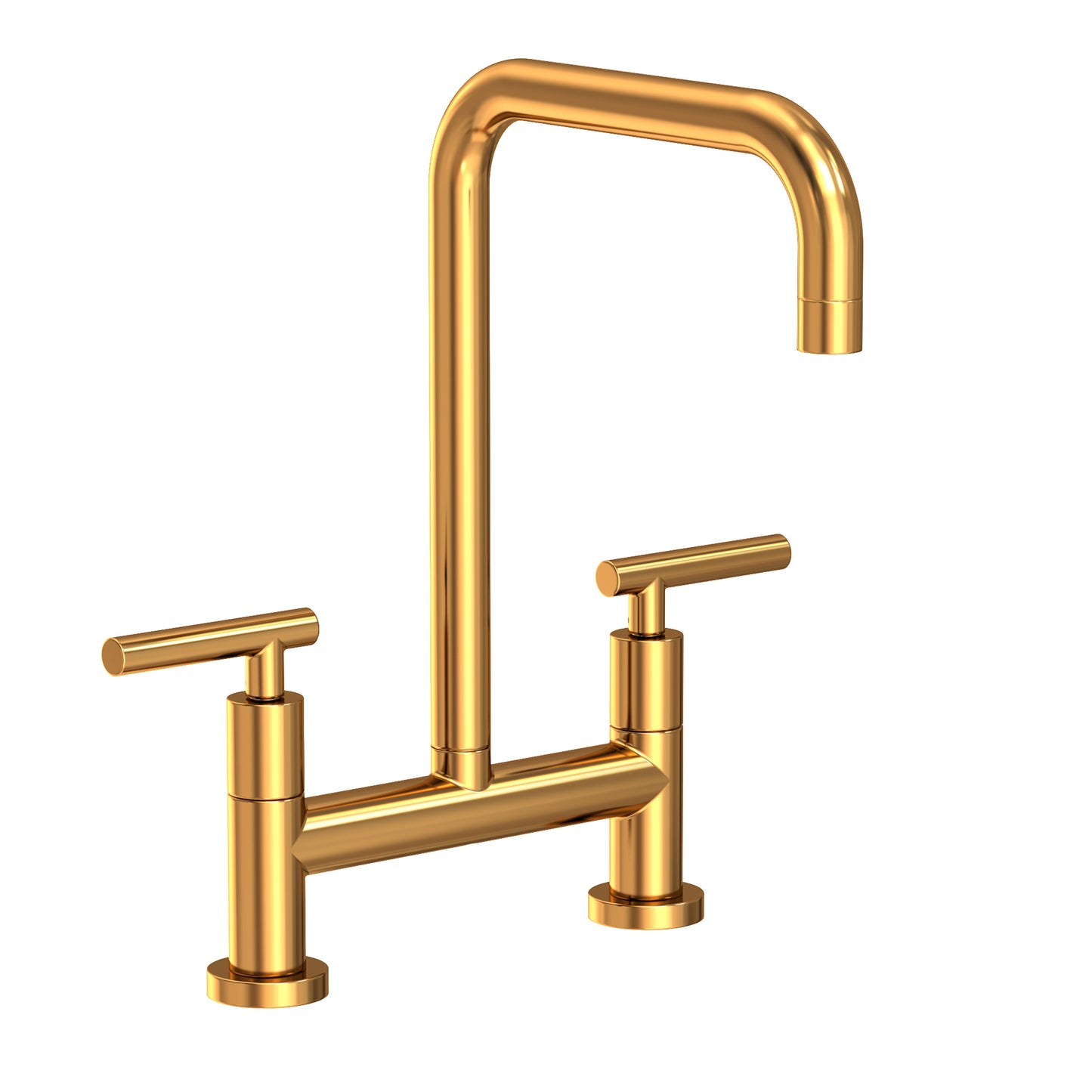 Newport Brass 1400-5403 East Square Kitchen Bridge Faucet