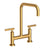Newport Brass 1400-5403 East Square Kitchen Bridge Faucet