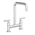 Newport Brass 1400-5403 East Square Kitchen Bridge Faucet