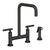 Newport Brass 1400-5413 East Square Kitchen Bridge Faucet With Side Spray