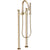 Newport Brass 1500-4262 East Linear Exposed Tub & Hand Shower Set w/Risers