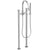 Newport Brass 1500-4262 East Linear Exposed Tub & Hand Shower Set w/Risers