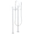 Newport Brass 1500-4263 East Linear Exposed Tub & Hand Shower Set W/Risers