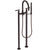 Newport Brass 1500-4263 East Linear Exposed Tub & Hand Shower Set W/Risers