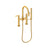 Newport Brass 1500-4273 East Linear Exposed Tub & Hand Shower Set - Deck Mount