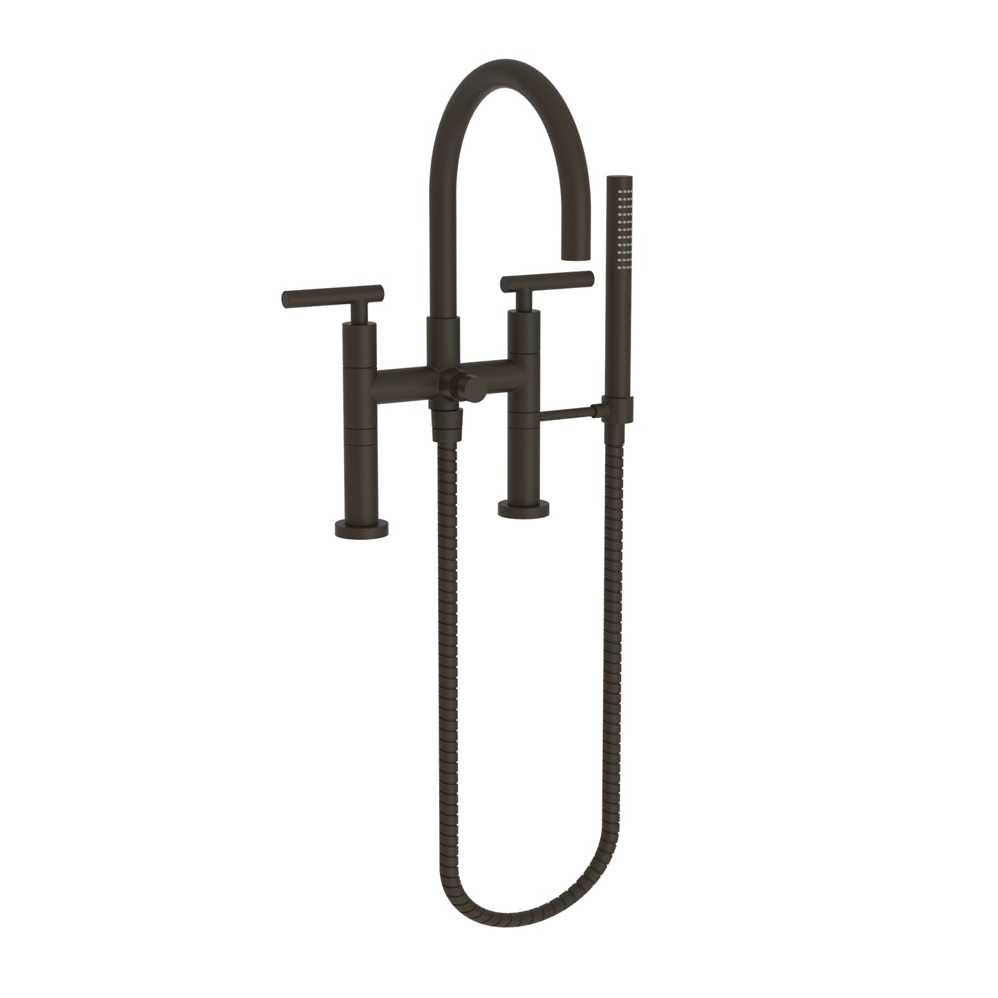 Newport Brass 1500-4273 East Linear Exposed Tub & Hand Shower Set - Deck Mount