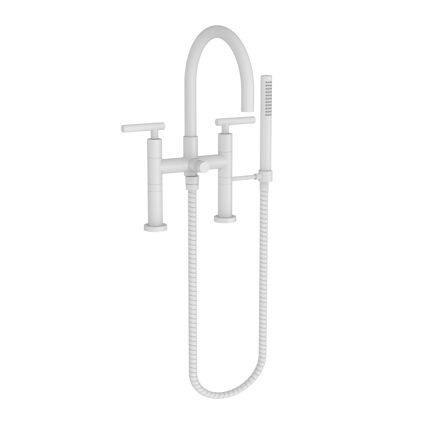 Newport Brass 1500-4273 East Linear Exposed Tub & Hand Shower Set - Deck Mount