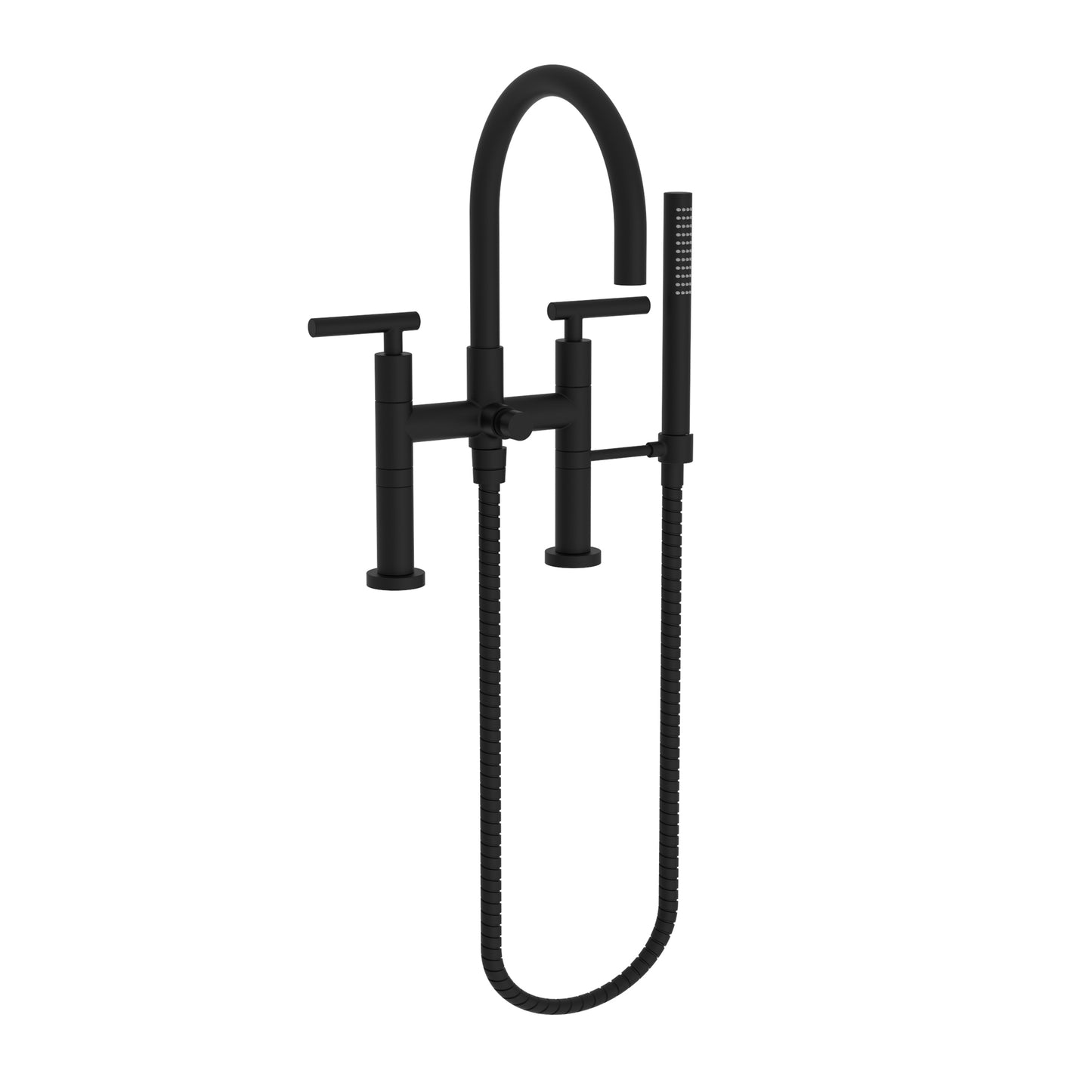Newport Brass 1500-4273 East Linear Exposed Tub & Hand Shower Set - Deck Mount