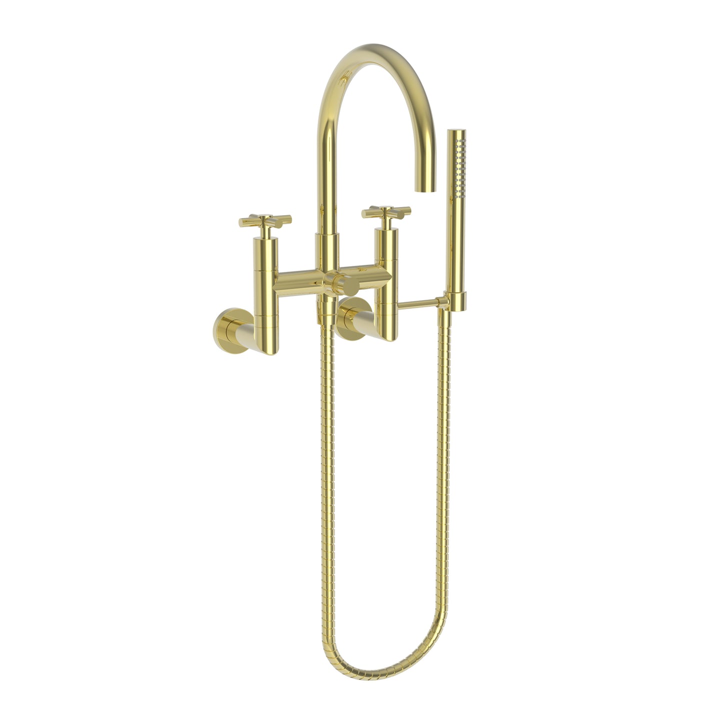 Newport Brass 1500-4282 East Linear Exposed Tub & Hand Shower Set - Wall Mount