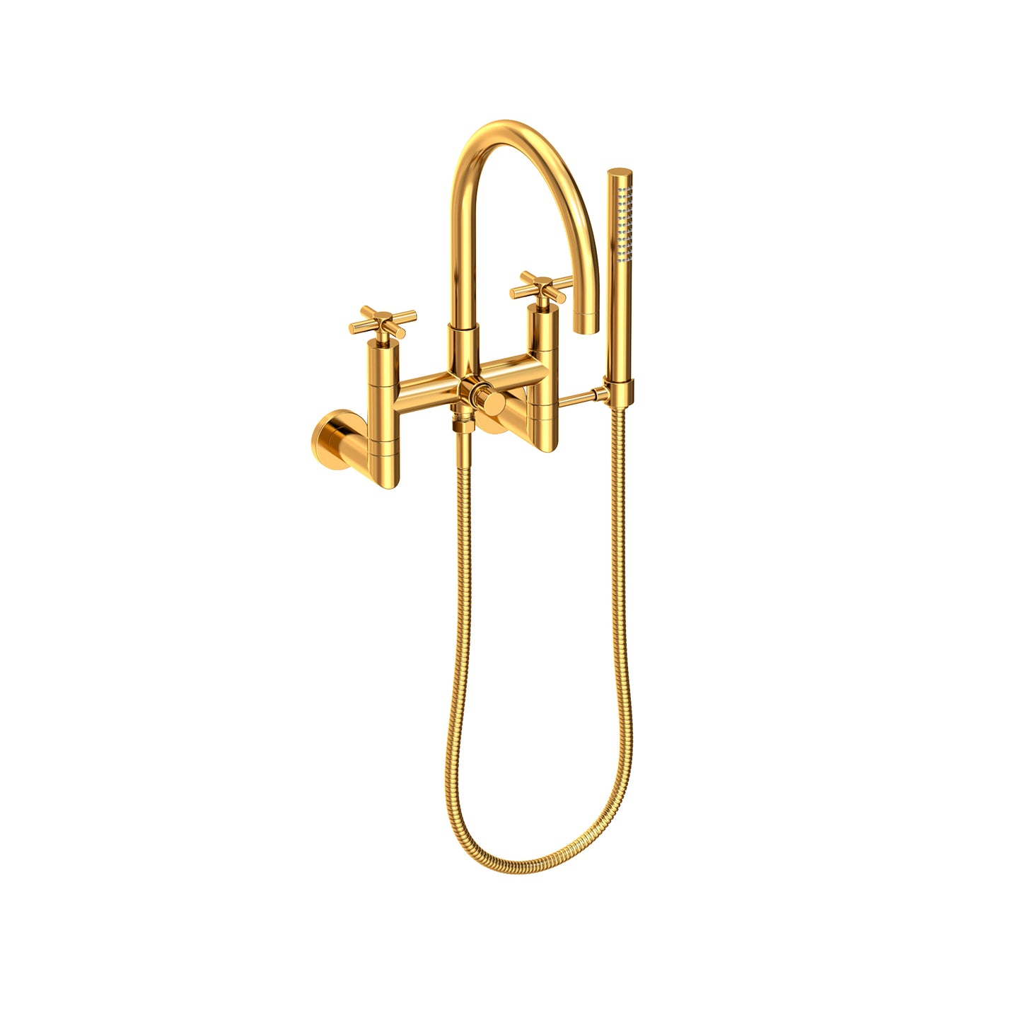 Newport Brass 1500-4282 East Linear Exposed Tub & Hand Shower Set - Wall Mount